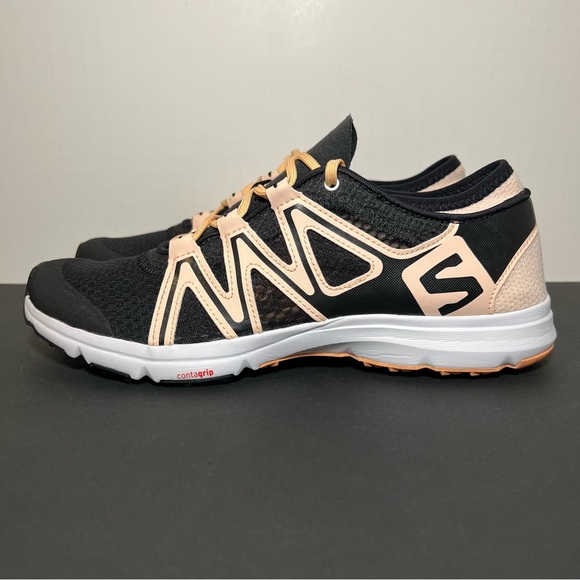 Womens SALOMON Crossamphibian Swift 2 Black Hiking Shoes / Size 9.5 - Picture 3 of 9